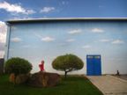 140  exterior painting, sky, 2008